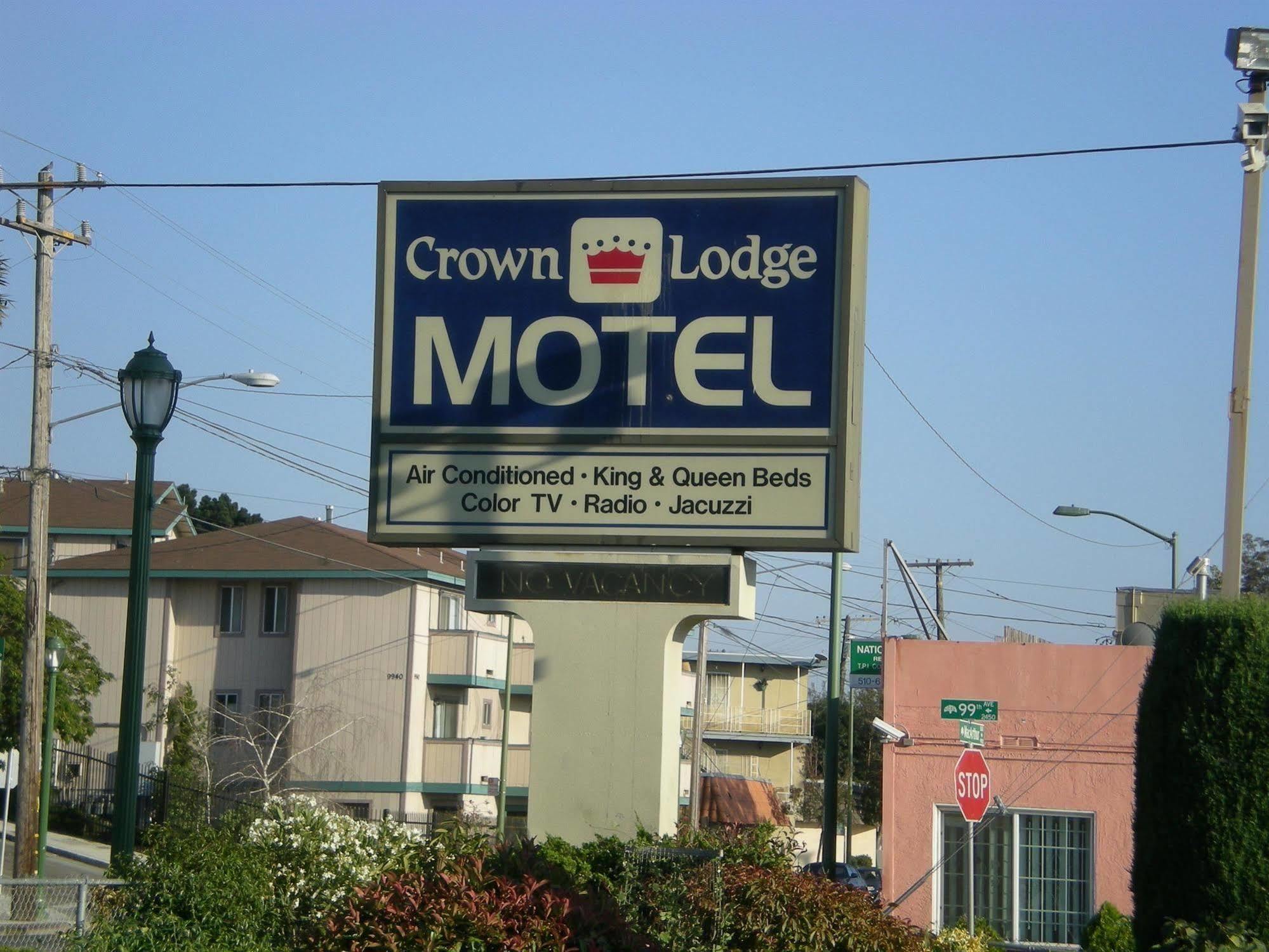 Crown Lodge Motel Oakland Exterior foto